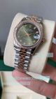Swiss Copy A+ Rolex Datejust Olive Green Dial 31mm Rose Gold Two-tone Bracelet (7)_th.jpg